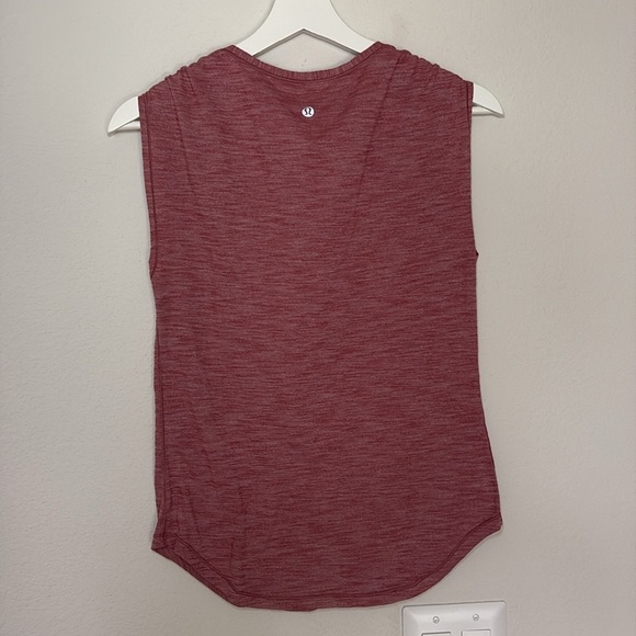 Lululemon Sweat Times Short Sleeve Top Shoulder Detail size 4 - Picture 6 of 6